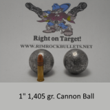 1" Cannon Ball per 1
