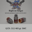 g/ch .511 465 gr. SWC per 100 in a plastic ammo box