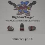 9mm RN 125 gr. per 500